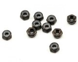 AXIAL Thin Nylon Locking Hex Nut M3 Black (10)
