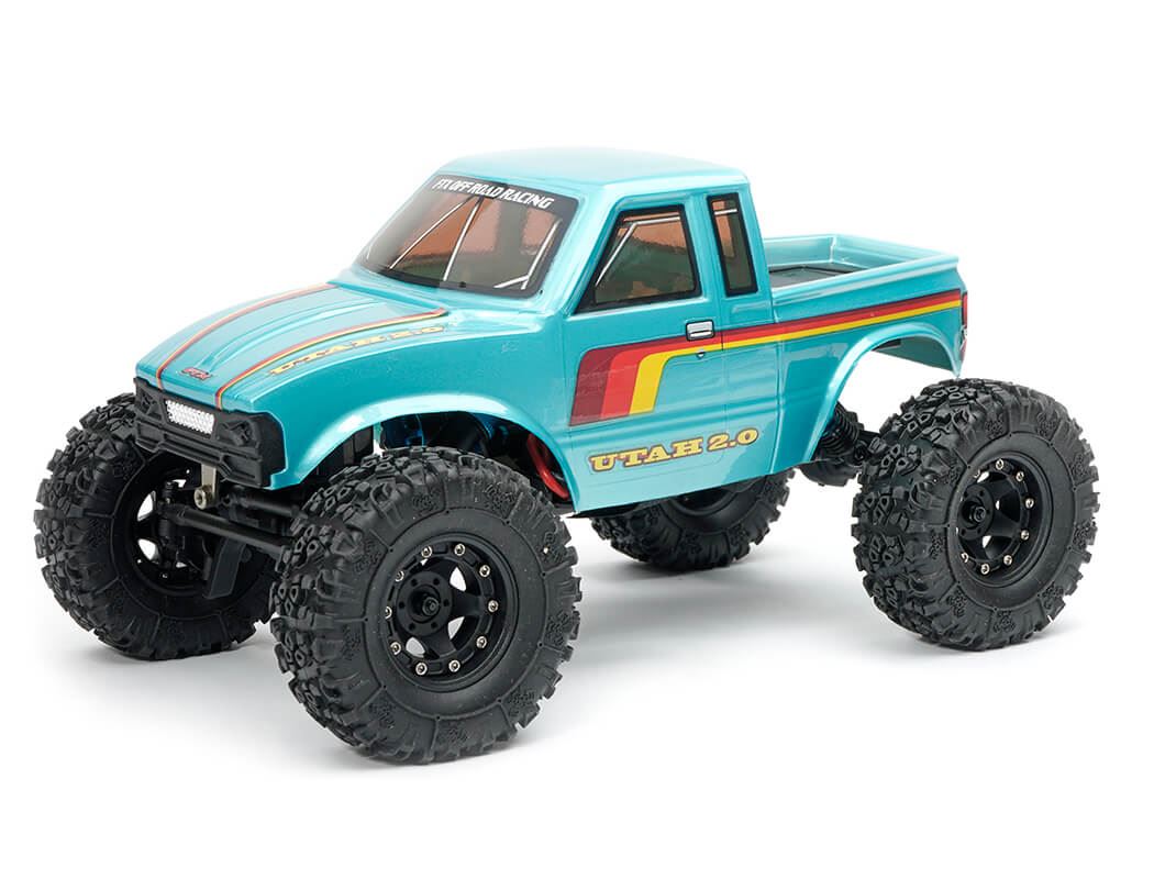 Ftx Utah 2.0 1 18 Brushless 2-Speed Lcg Crawler - Metallic Teal