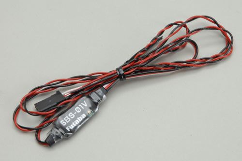 Futaba SBS-01V Voltage Telemetry Sensor (0-100v) (FASSTest/T-FHSS)