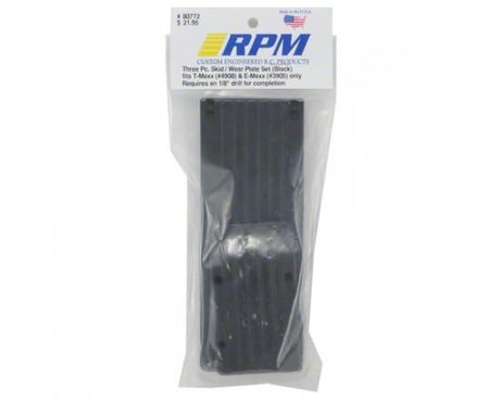 RPM Traxxas T/E-Maxx 3-Pcs Skid Plate - Black