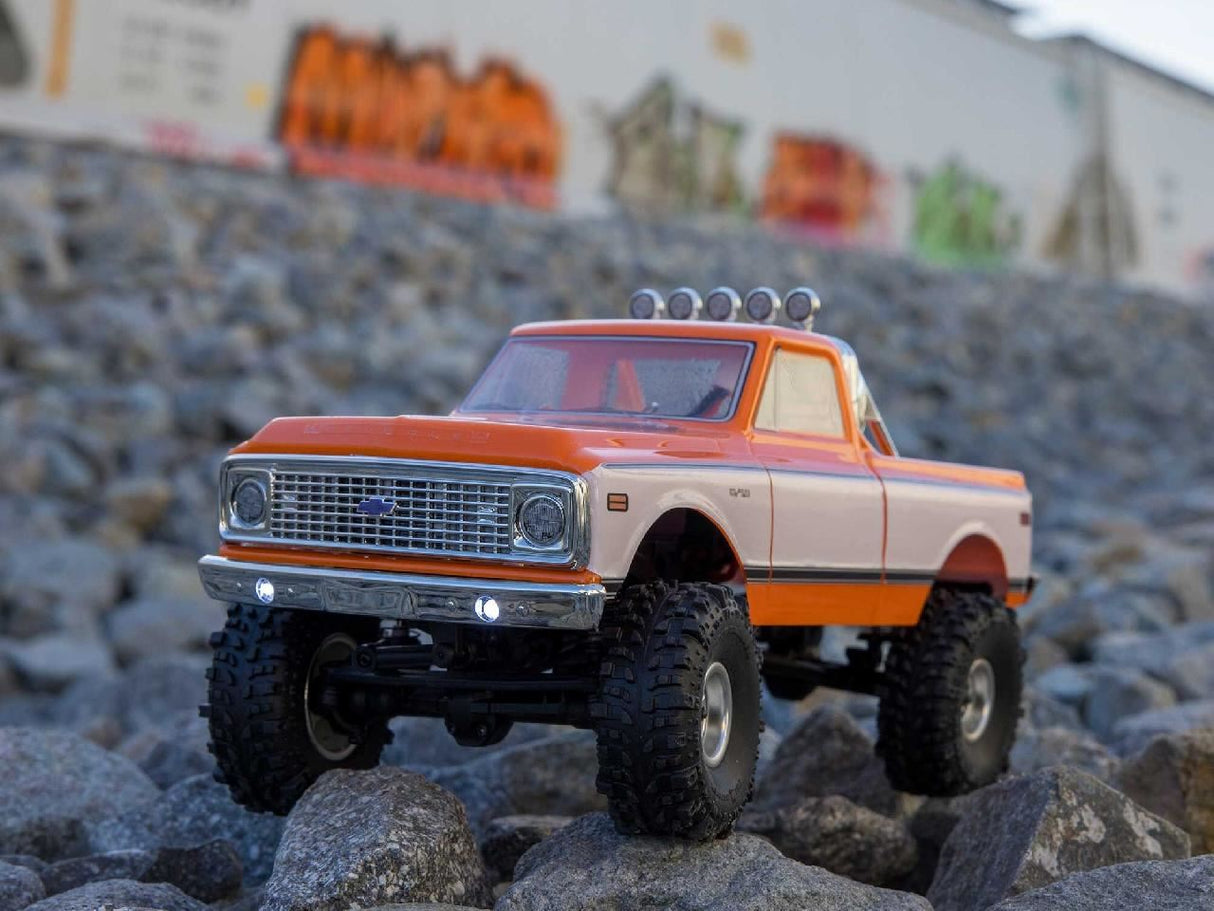 Axial 1/24 Scx24 1971 Chevrolet C10 4Wd Truck Rtr, Orange