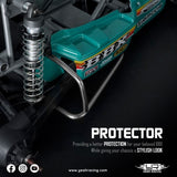 Yeah Racing Aluminum Side Bumper For Tamiya Bbx (Bb-01)