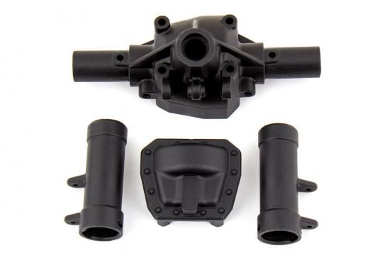 ASSOCIATED CR12 REAR AXLE HOUSING & HUBS