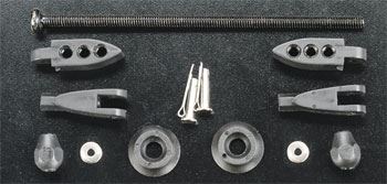 GPLANES Large Scale Double Control Horn Set