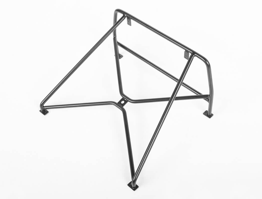 RC4WD ROLL BAR RACK W/SPARE MOUNT FOR RC4WD CHEVY BLAZER BODY (BLACK)