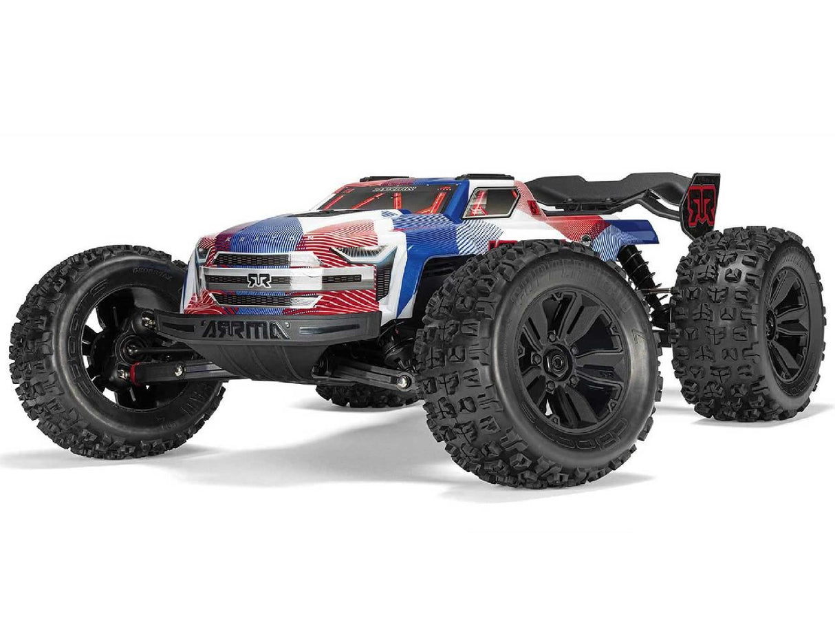 Arrma 1/8 Kraton 6S V6 4X4 Blx Speed Monster Truck Rtr Blue/Red