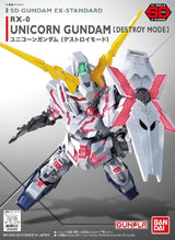 Bandai Hobby Sd Gundam Ex-Standard Unicorn Gundam (Destroy Mode)