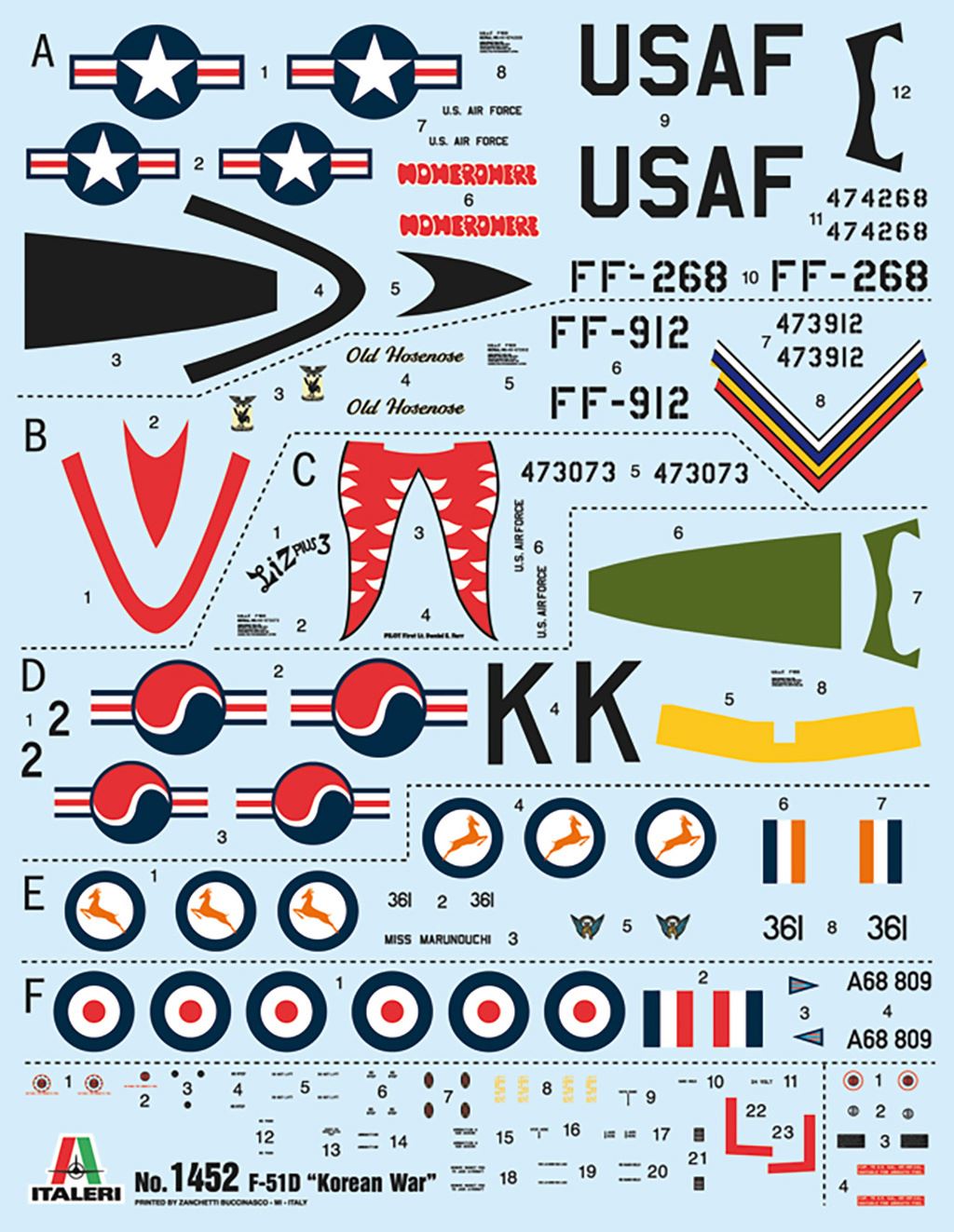 Italeri F-51D “Korean War”