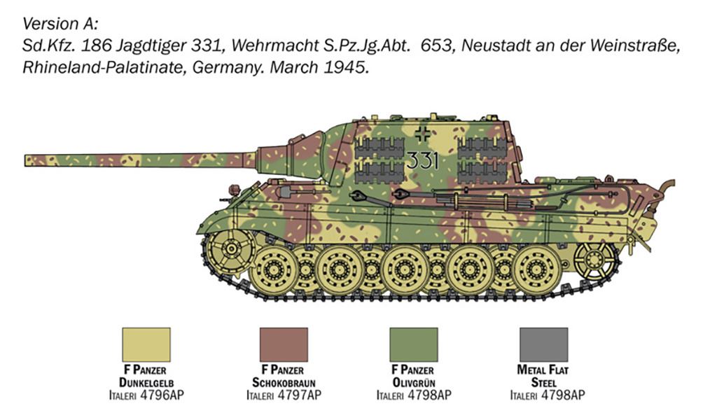 Italeri Sd.Kfz. 186 Jagdtiger