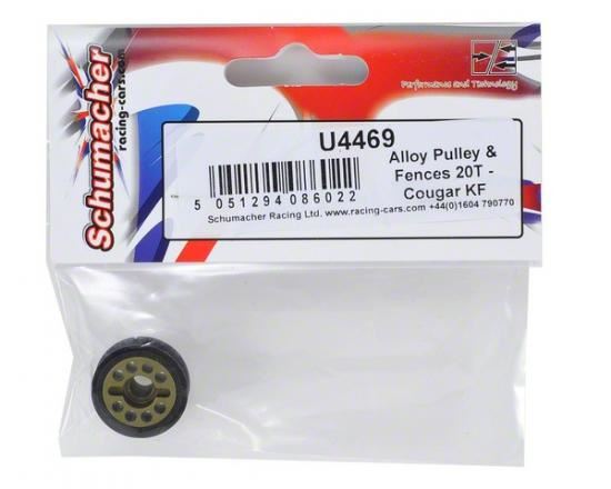 Schumacher Alloy Pulley & Fences 20T - Cougar KF