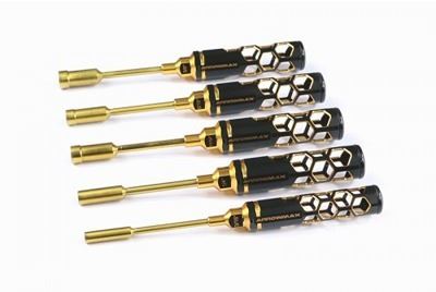 Arrowmax Nut Driver Set 3/16 - 1/4 - 5/16 - 11/32 - 3/8x100mm B/G