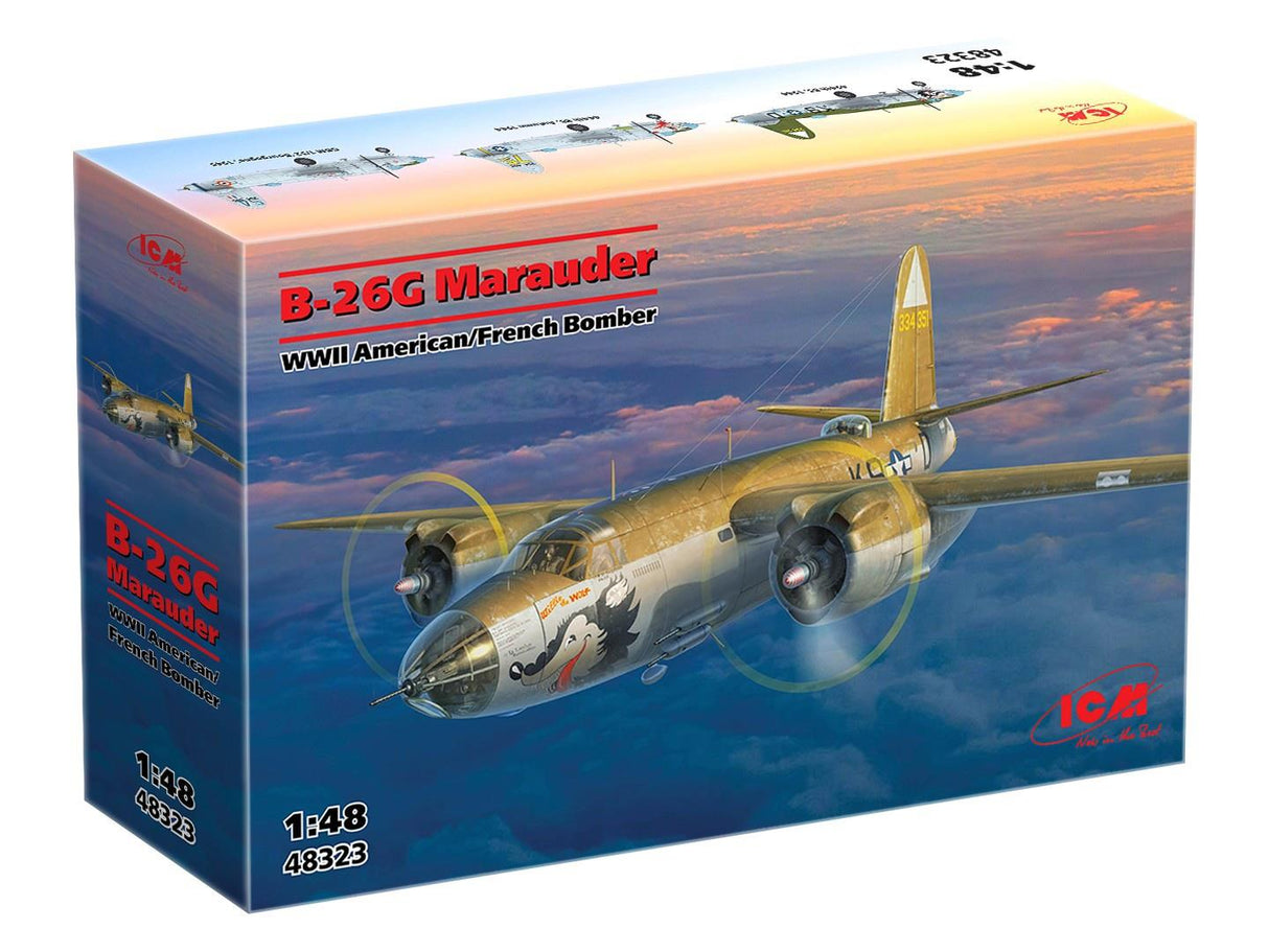 Icm B-26G Marauder, Wwii American/French Bomber