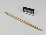RACTIVE Prop Shaft 8in M4/4mm Stainless Shaft, 8mm dia Brass Tube