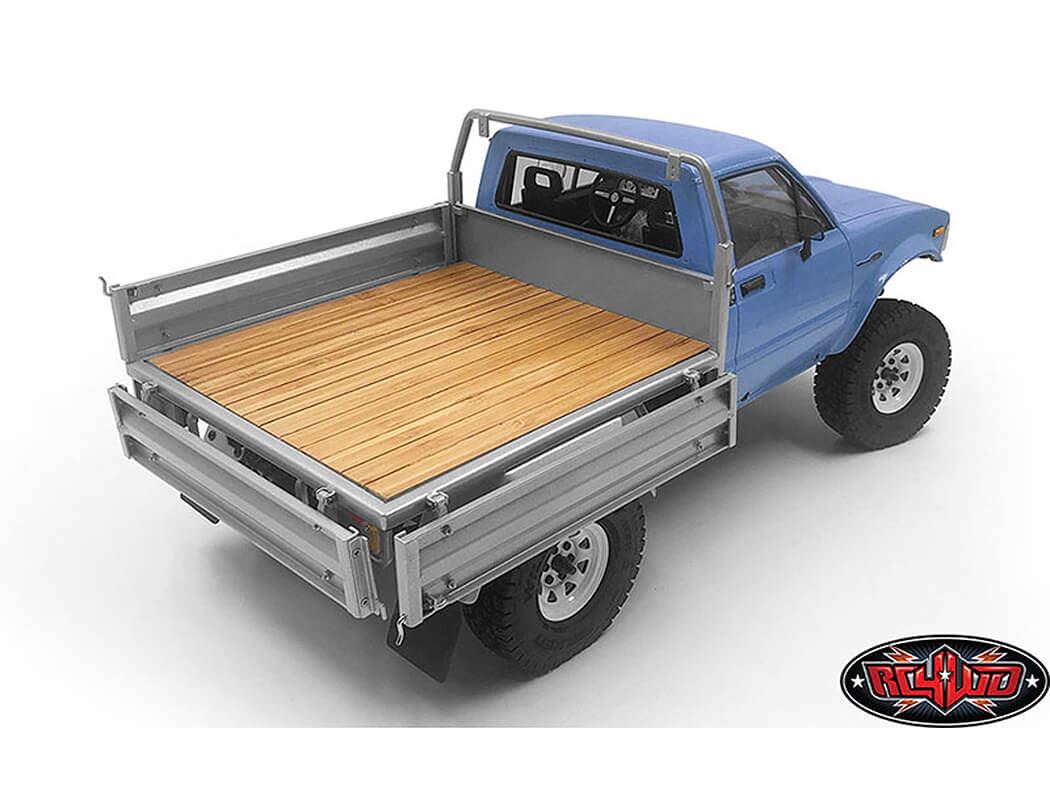 RC4WD KOBER REAR BED FOR TF2 MOJAVE BODY (SILVER)