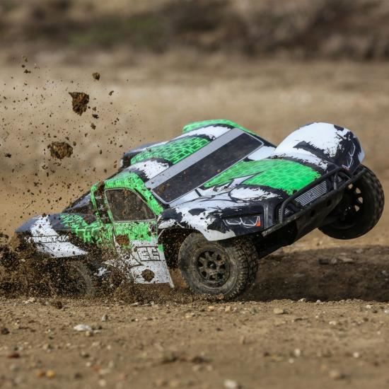 ECX 1/10 4WD Torment Brushed White/Green RTR (ECX03243T2)