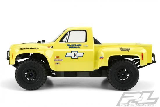 Proline 1978 Chevy C-10 Race Truck Clear Body Slash/Sc10