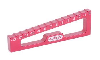 EDS Chassis Droop Gauge 0 to -13mm for 1/8 Off Road