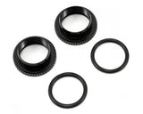 Schumacher Threaded Shock Collar (Black) - Mi5 - 1pr