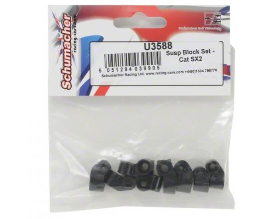 Schumacher Suspension Block Set - Cat SX2