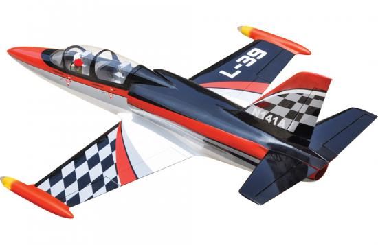 Black Horse L-39 Albatros 90mm EDF ARTF Silver/Black (A-BH141A)