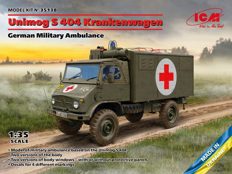 Icm Unimog S 404, German Military Ambulance
