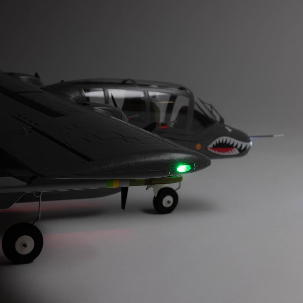 E Flite Micro Ov-10 Bronco 645Mm Bnf Basic With As3X And Safe Select