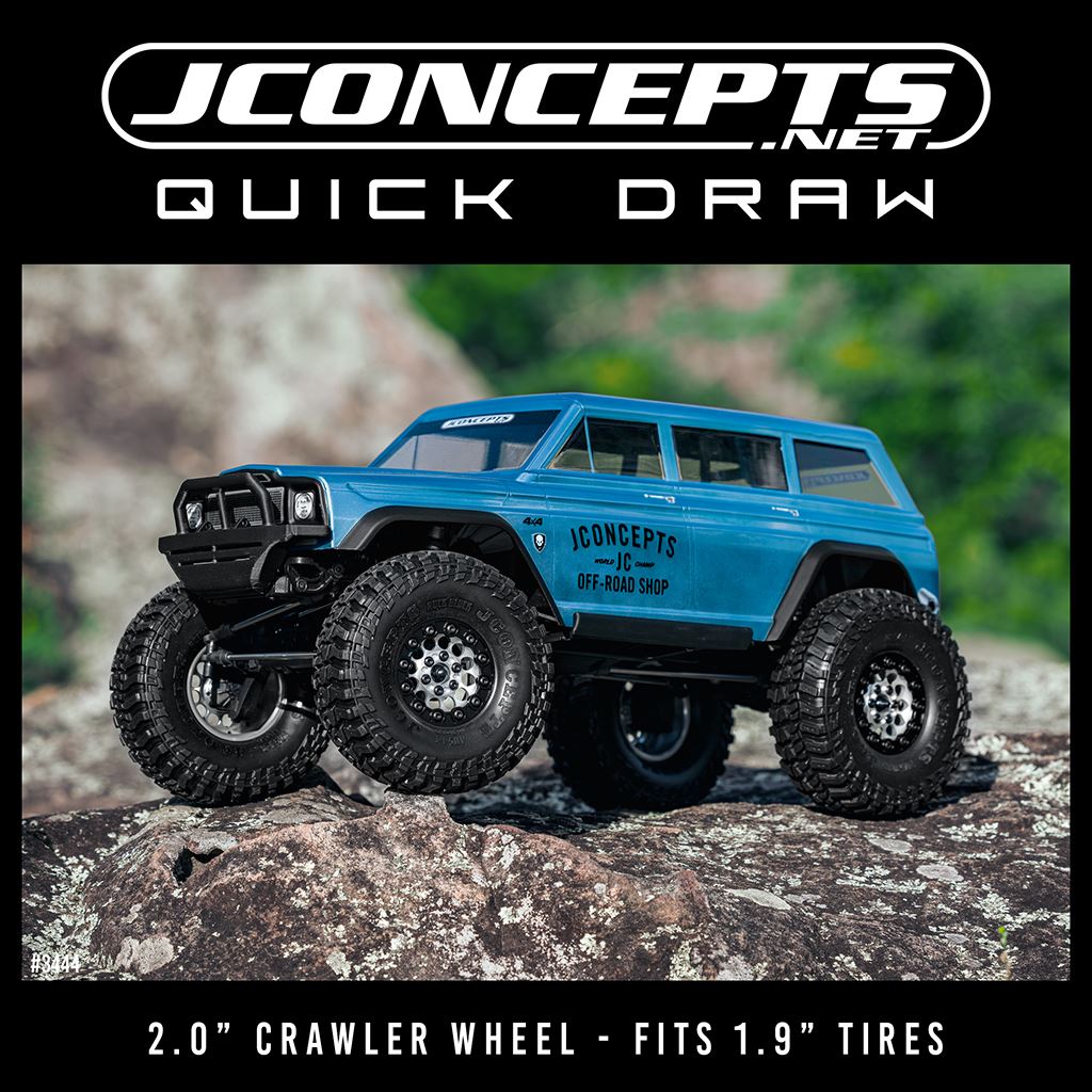 Quick Draw - 2.0In Crawler Wheel Natural 4Pc