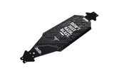 Arrma Aluminum Chassis CNC 7075 T6 LWB Black (Incredible Strength) (ARA320570)