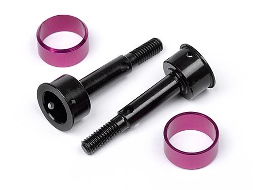 HPI Rear Universal Axle 12.5X31mm (W/ Retainers/2Pcs)