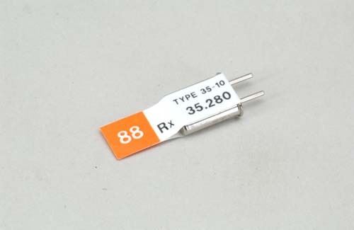 Futaba Ch 88 (35.280)FM Rx Xtl DC