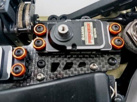M3 Flat Head Washer (4) Orange