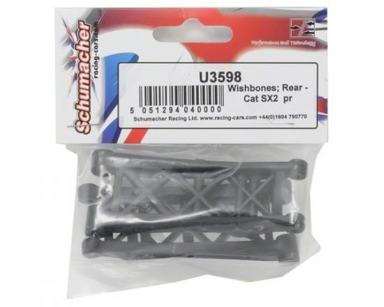 Schumacher Wishbones; Rear - Cat SX2 pr