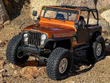 Axial 1/10 Scx10 Iii Jeep Cj-7 4X4 Rtr Rock Crawler, Copper