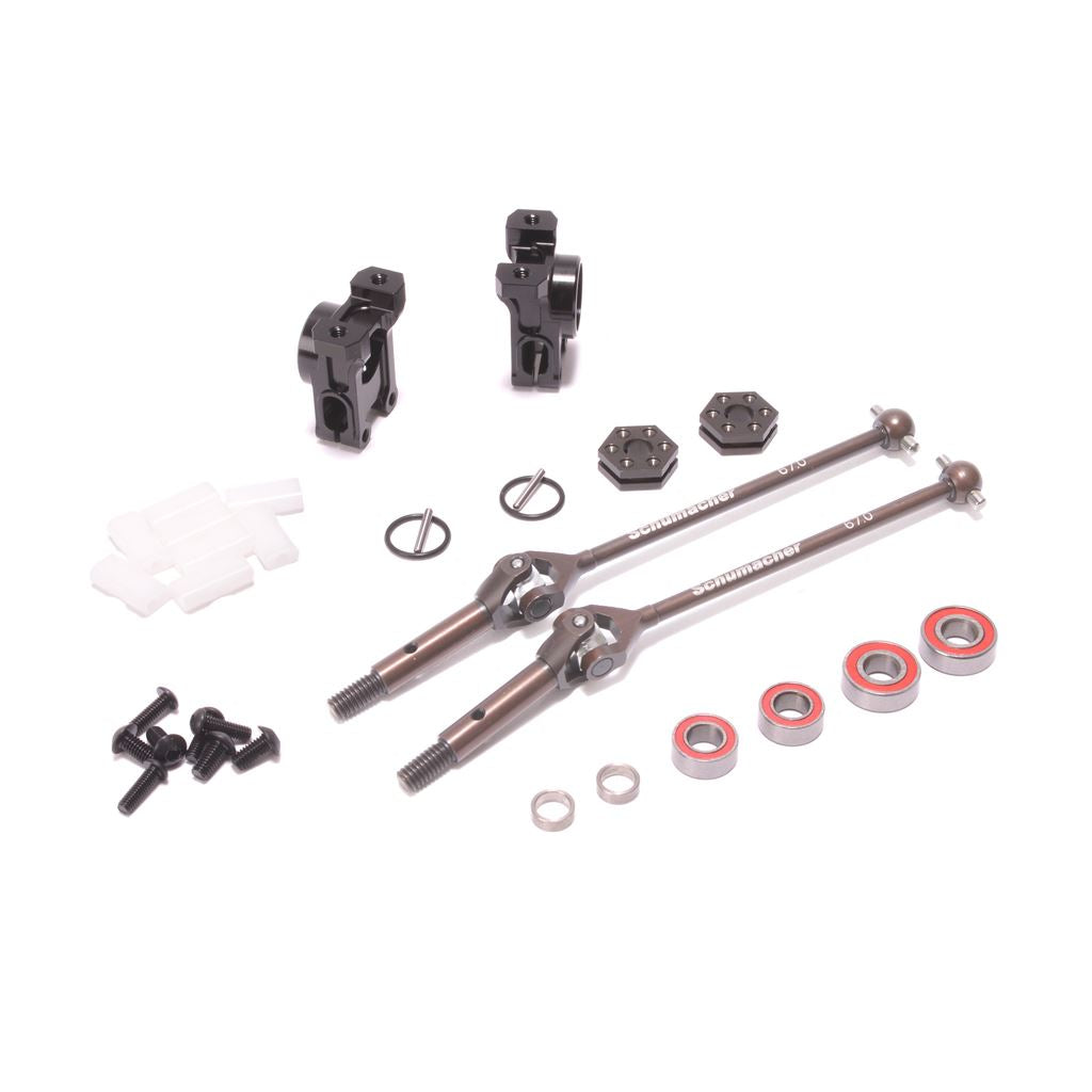 Optional Alloy Rear Hub / Uj Assembly (-2Mm) - L1R