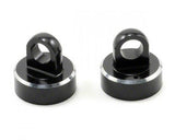 Schumacher Race Shock Top Cap (pr) - Black Unvented