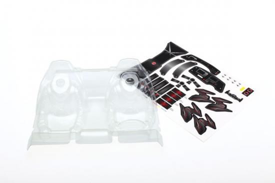 TRAXXAS Interior, clear (unpainted)