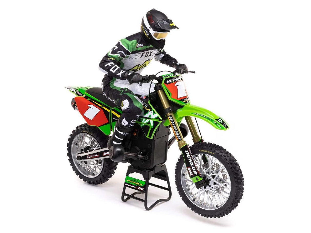 Losi 1/4 Promoto-MX Motorcycle RTR with Battery and Charger, Pro