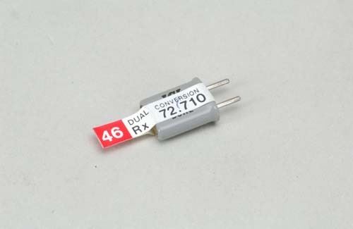 Futaba Ch 71 (46)(72.710)FM Rx Xtl DC