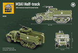Build Army M3A1 Half-Track Apc