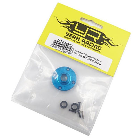 Yeah Racing Aluminum Differential Unit Cover For Tamiya TA06 XV-01 M07 Blue