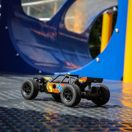 ECX Micro Roost 1/28 2WD RTR Orange/Yellow (ECX00007T2)