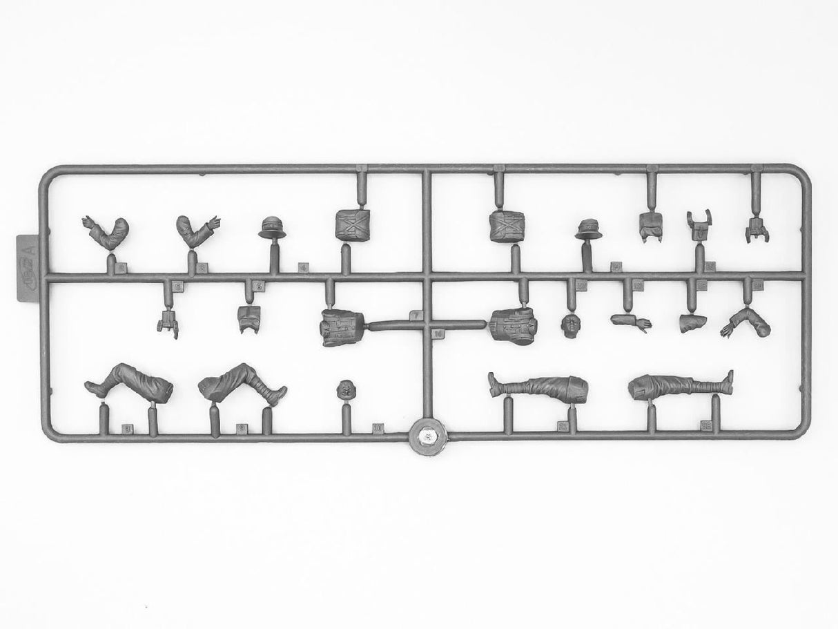 Icm 'Miracle On The Marne' Wwi British, French & German Infantry Figure Set