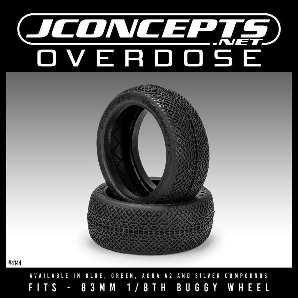 Overdose - Aqua A2 (Fits - 83Mm 1/8Th Buggy Wheel)