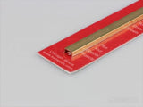 KS 300mm Brass Channel 1/4" (Pk1)