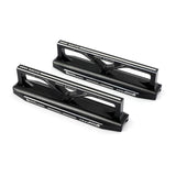 Yeah Racing Aluminium Chassis Droop Gauge Block Pair (20Mm) For 1:8 Onroad Rc