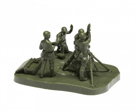 Zvesda    Soviet 120mm Mortar w/Crew
