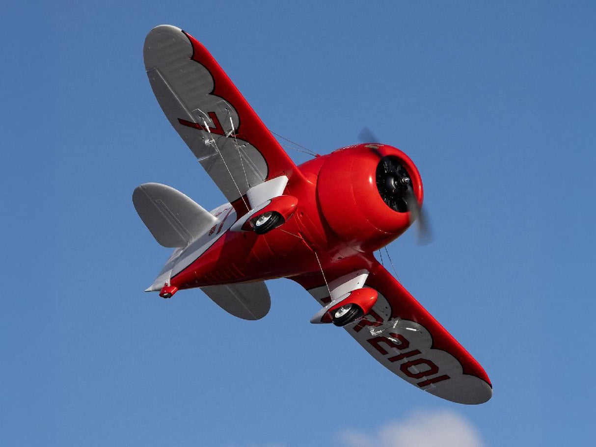 E Flite Gee Bee R-2 1.0M Bnf Basic With As3X+ And Safe Select
