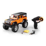 Doubleeagle Orange 1:14 Rc Land Rover Defender Rock Crawler