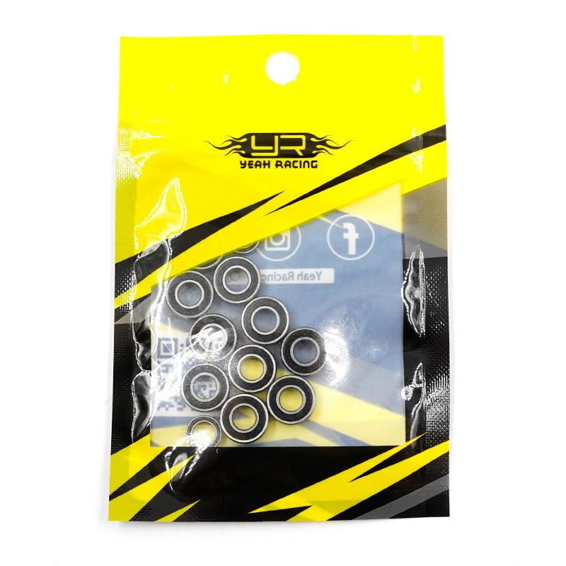 Yeah Racing Steel Bearing Set (12pcs) For Tamiya Novafox