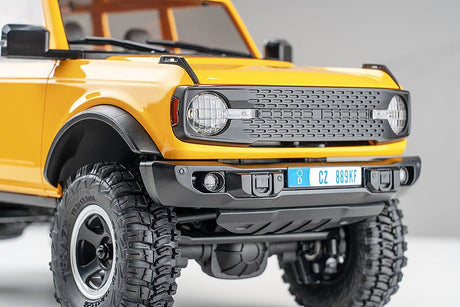 EAZY RC 1/18 BRONX RTR SCALE CRAWLER w/HARDBODY - YELLOW